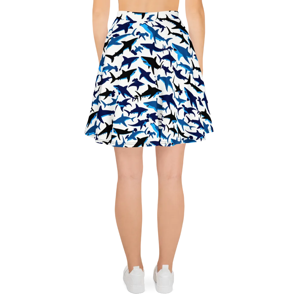 Abyssal School on Skater Skirt — Back