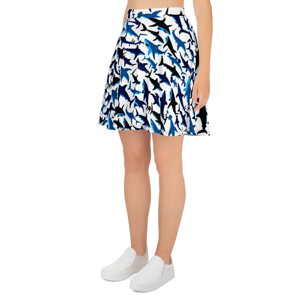 Abyssal School on Skater Skirt — Left