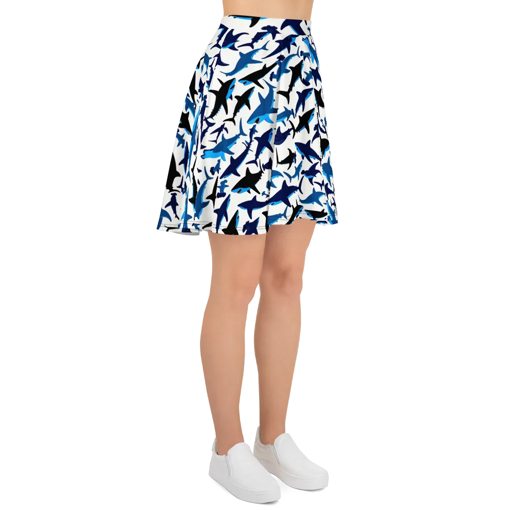 Abyssal School on Skater Skirt — Right