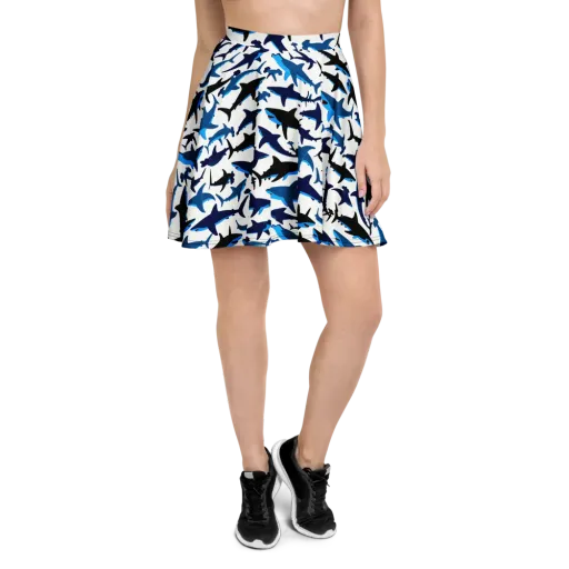 Abyssal School on a Skater Skirt
