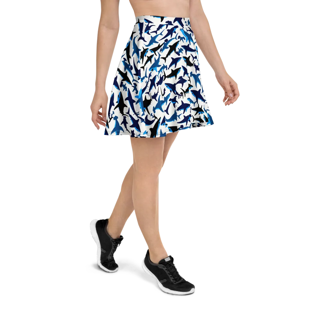 Abyssal School on Skater Skirt — Right