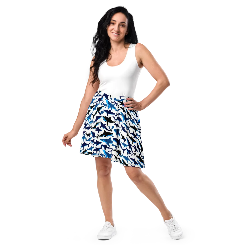 Abyssal School on Skater Skirt — Front
