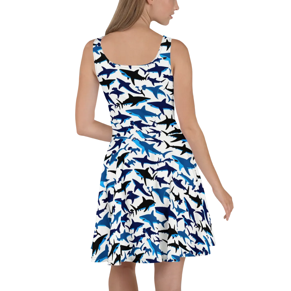Abyssal School on Skater Dress — Back