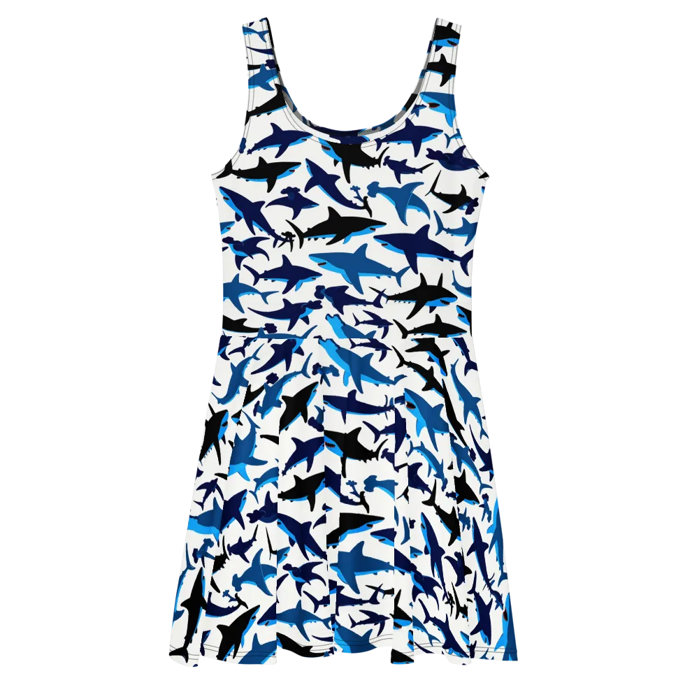 Abyssal School on Skater Dress — Front
