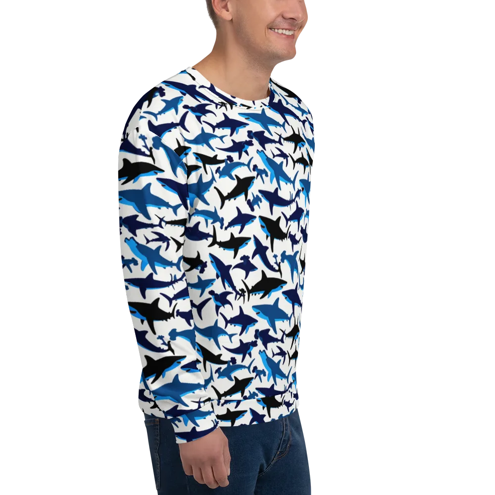 Abyssal School on Sweatshirt — Right Front
