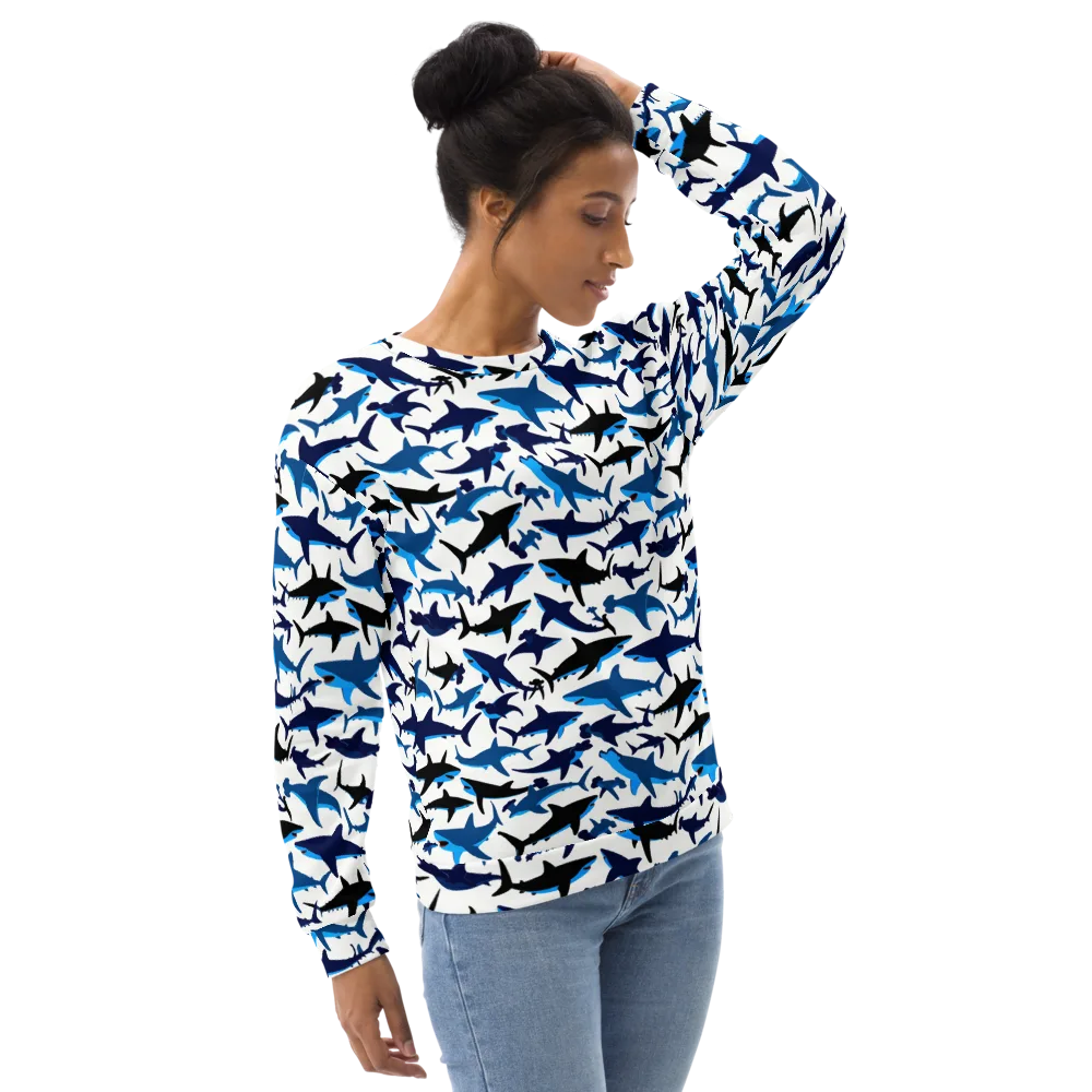Abyssal School on Sweatshirt — Right Front