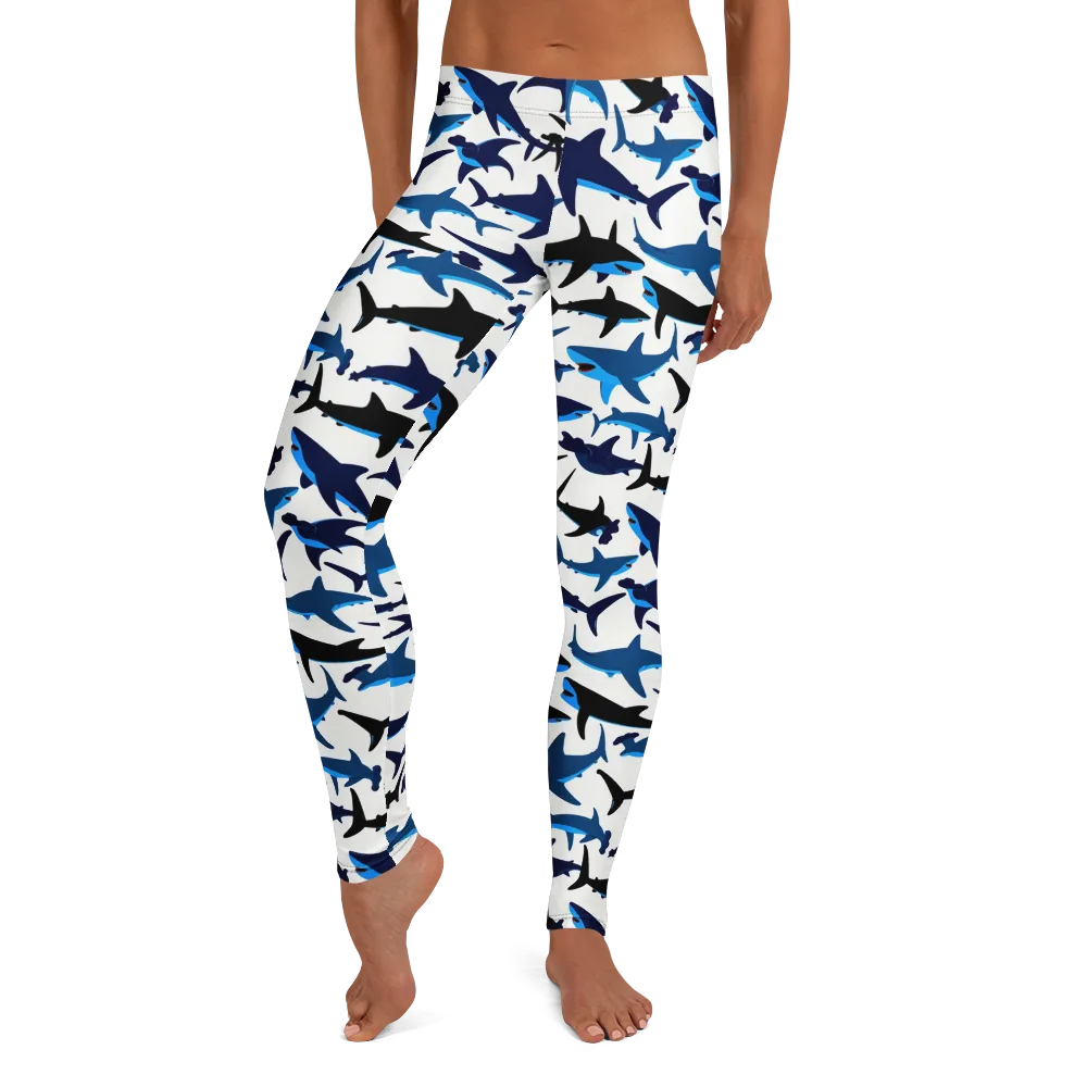 Abyssal School on Leggings — Front