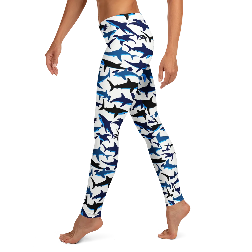 Abyssal School on Leggings — Left