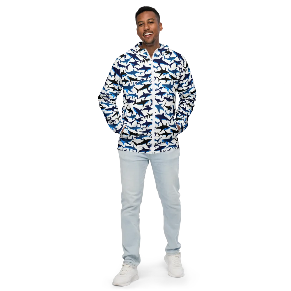 Abyssal School on Men's Windbreaker — Front