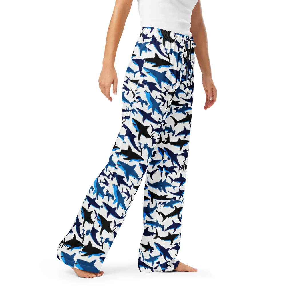 Abyssal School on Women's Pajama Pants — Right Front