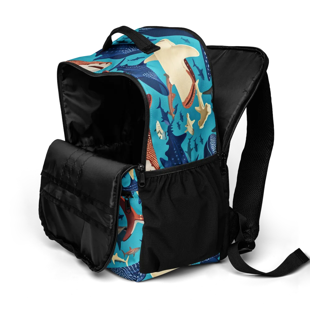 Azure Leviathan on Utility Backpack — Product details 2