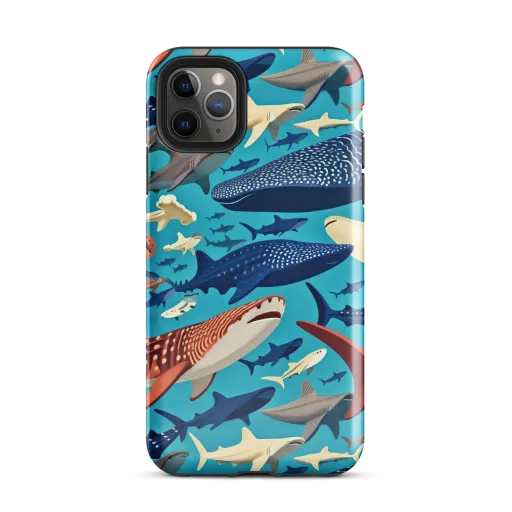 Azure Leviathan on a Tough Case for iPhone®