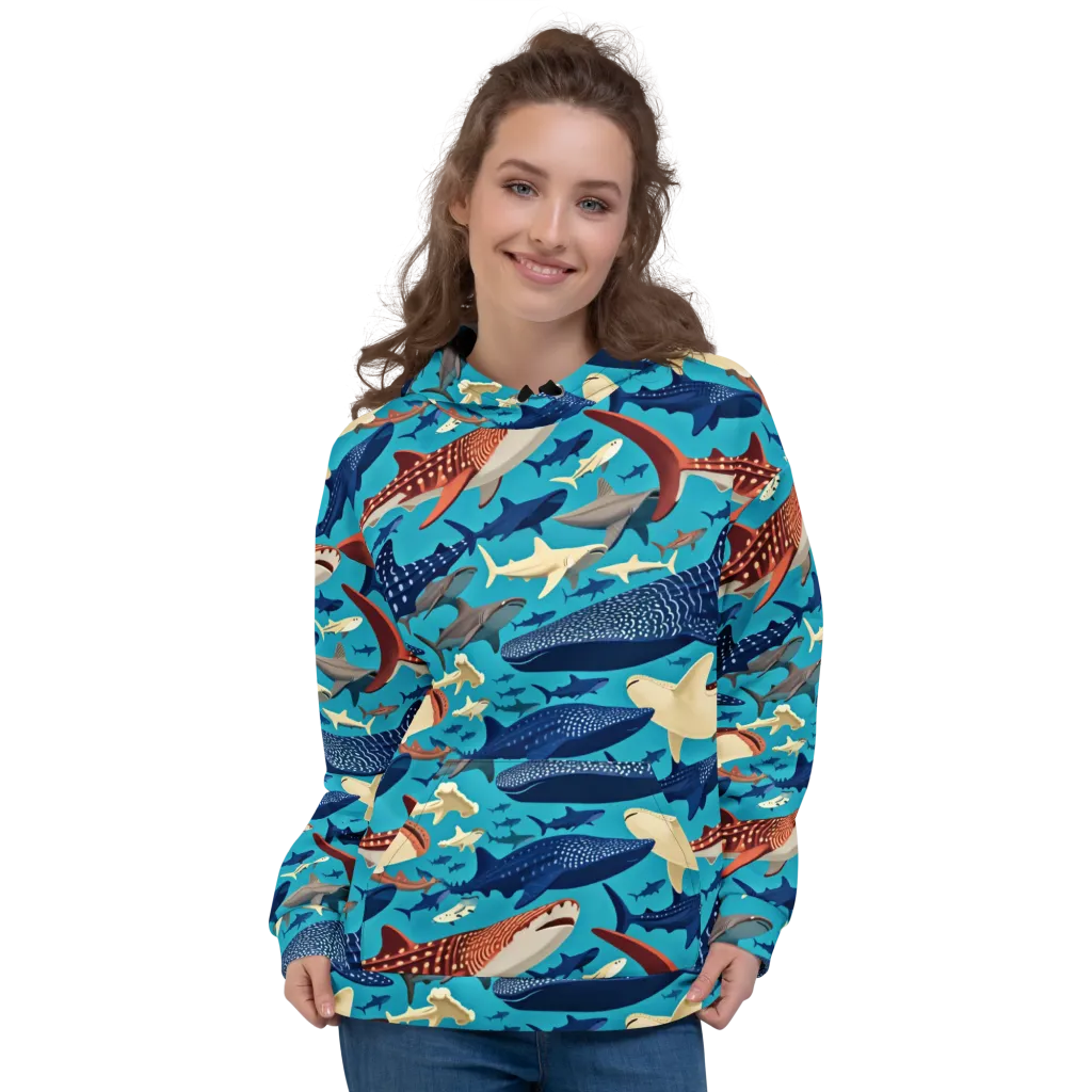 Azure Leviathan on Hoodie — Front
