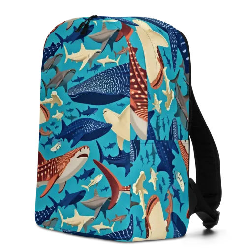 Azure Leviathan on a Minimalist Backpack