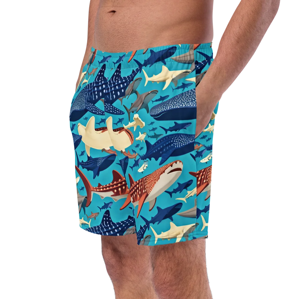 Azure Leviathan on Swim Trunks — Left Front