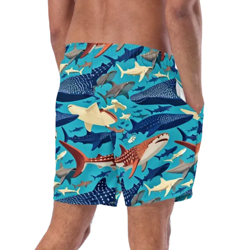 Azure Leviathan on a Swim Trunks