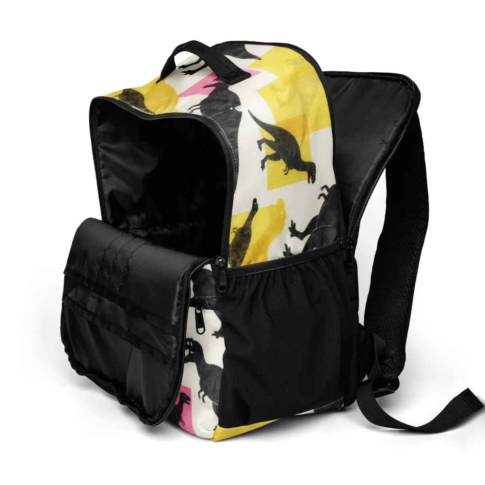 Neon Cretaceous on Utility Backpack — Product details 2