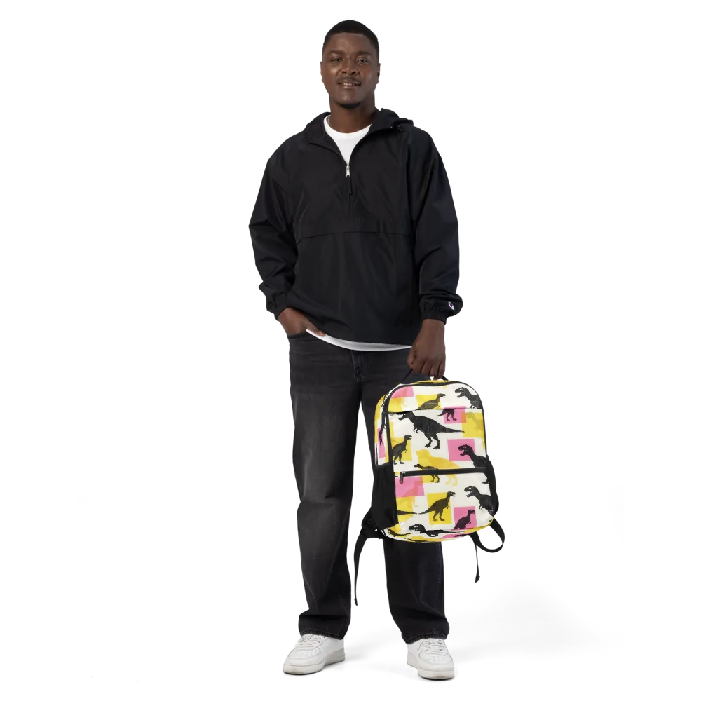 Neon Cretaceous on Utility Backpack — Front
