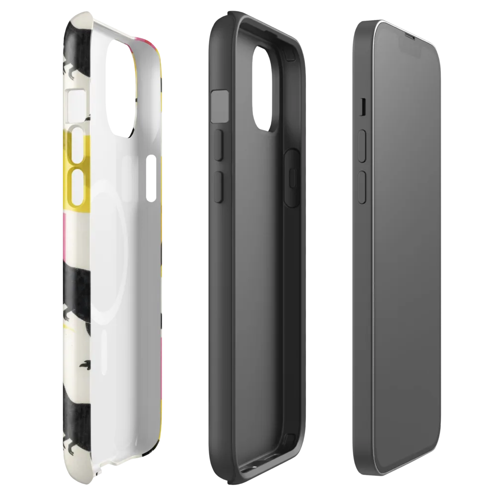 Neon Cretaceous on MagSafe Tough Case for iPhone® — Front