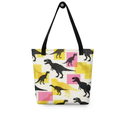 Neon Cretaceous on a Tote Bag