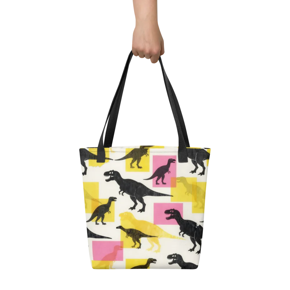 Neon Cretaceous on Tote Bag — Flat print