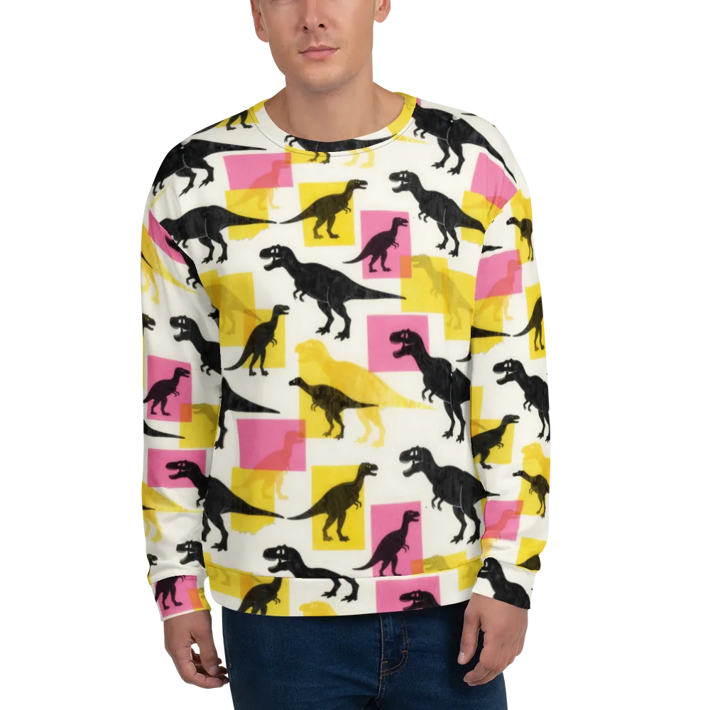 Neon Cretaceous on Sweatshirt — Front