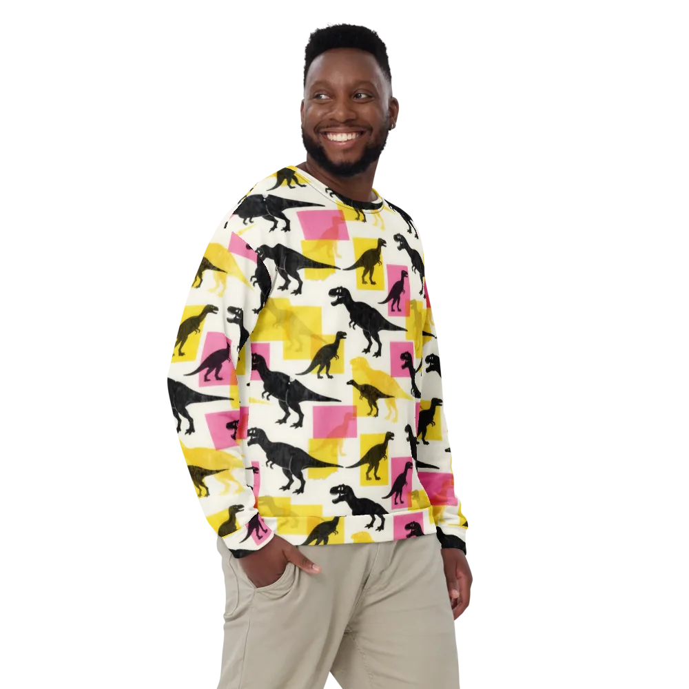 Neon Cretaceous on Sweatshirt — Front