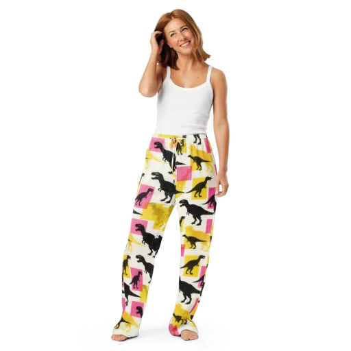 Neon Cretaceous on a Women's Pajama Pants