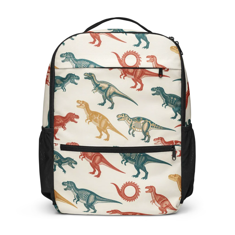 Fossil Parade on Utility Backpack — Front