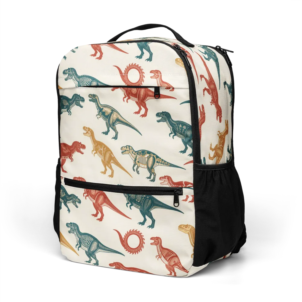 Fossil Parade on Utility Backpack — Left Front