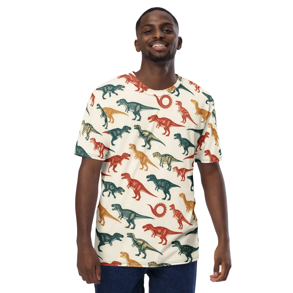 Fossil Parade on Men's Crew Neck T-Shirt — Front