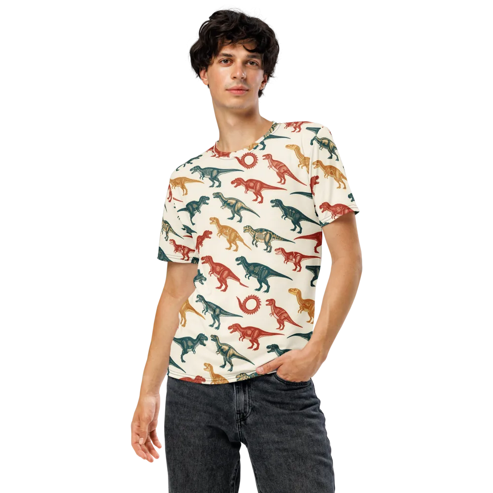 Fossil Parade on Men's Crew Neck T-Shirt — Front