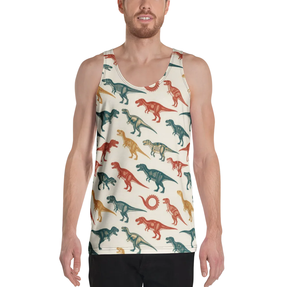 Fossil Parade on Men's Tank Top — Front