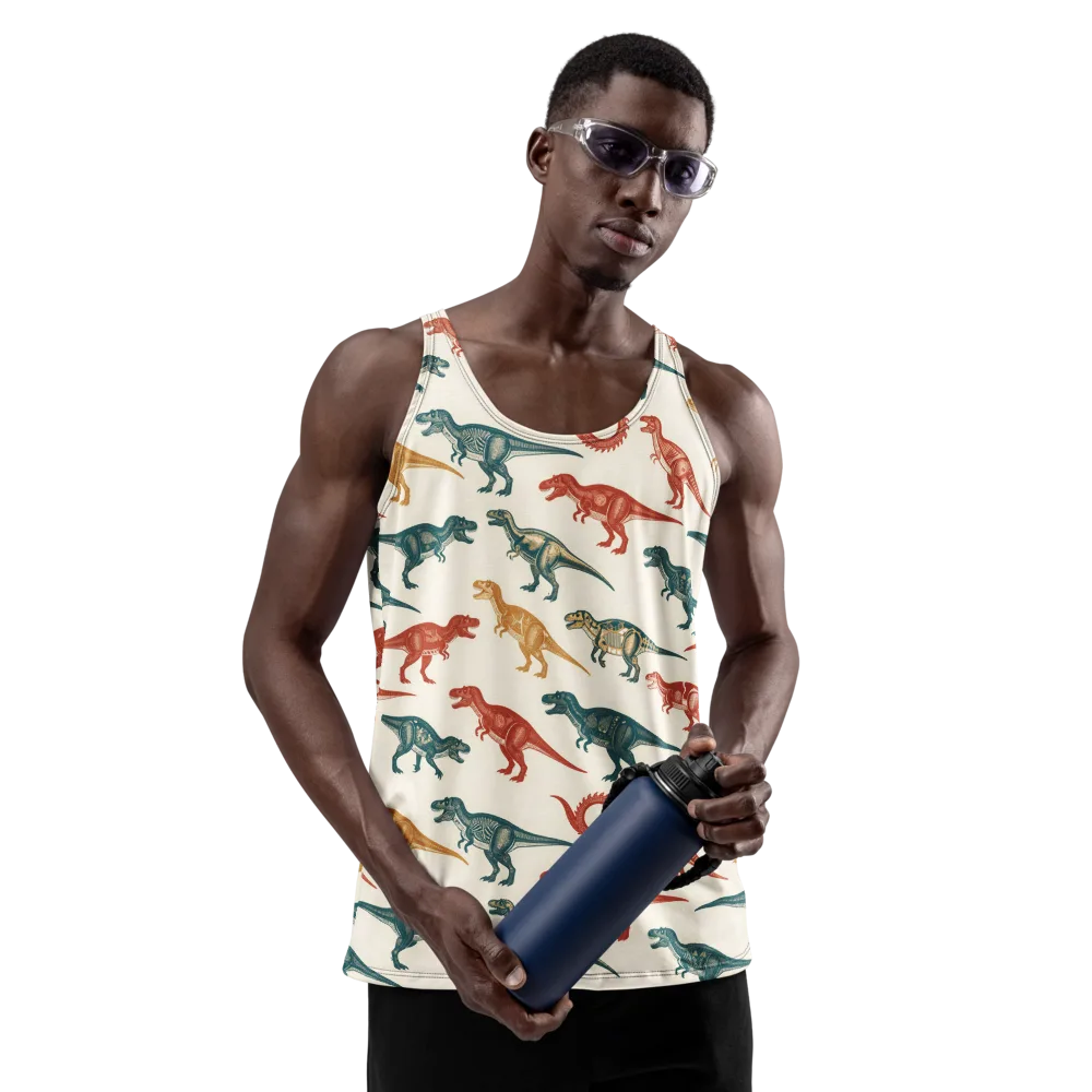 Fossil Parade on Men's Tank Top — Front