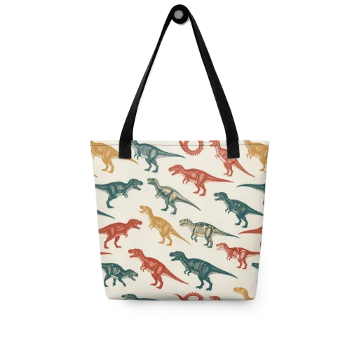 Fossil Parade on a Tote Bag