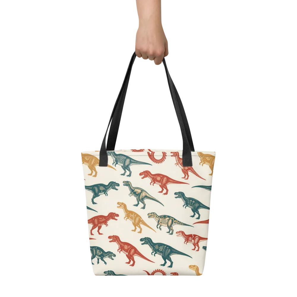 Fossil Parade on Tote Bag — Flat print