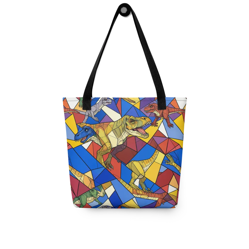 Jurassic Mosaic on Tote Bag — Front