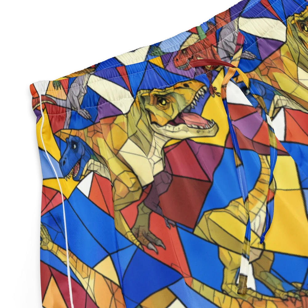Jurassic Mosaic on Women's Pajama Shorts — Product details