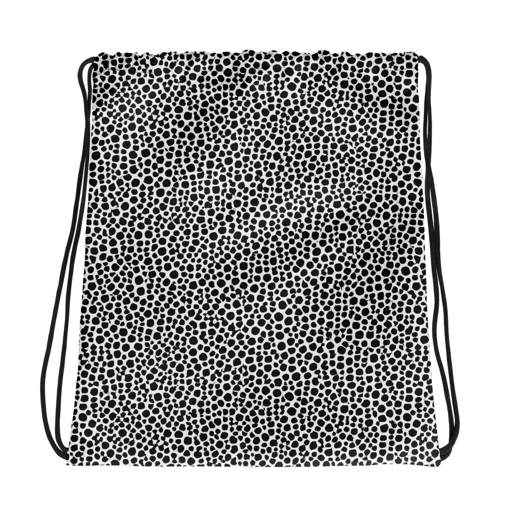 Noir Pebble on Drawstring Bag — Photo