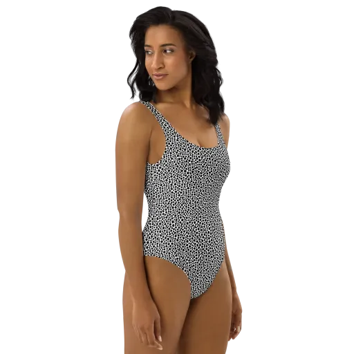 Noir Pebble on a One-Piece Swimsuit