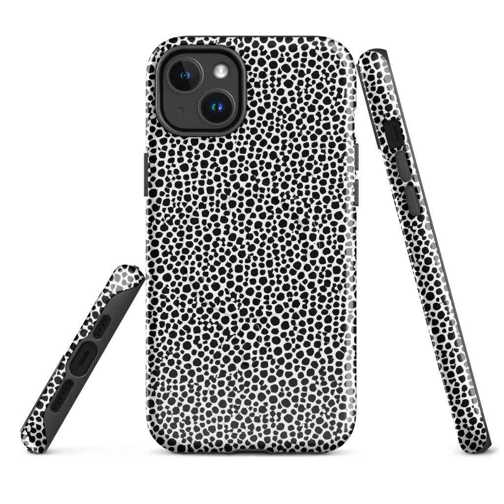 Noir Pebble on MagSafe Tough Case for iPhone® — Front