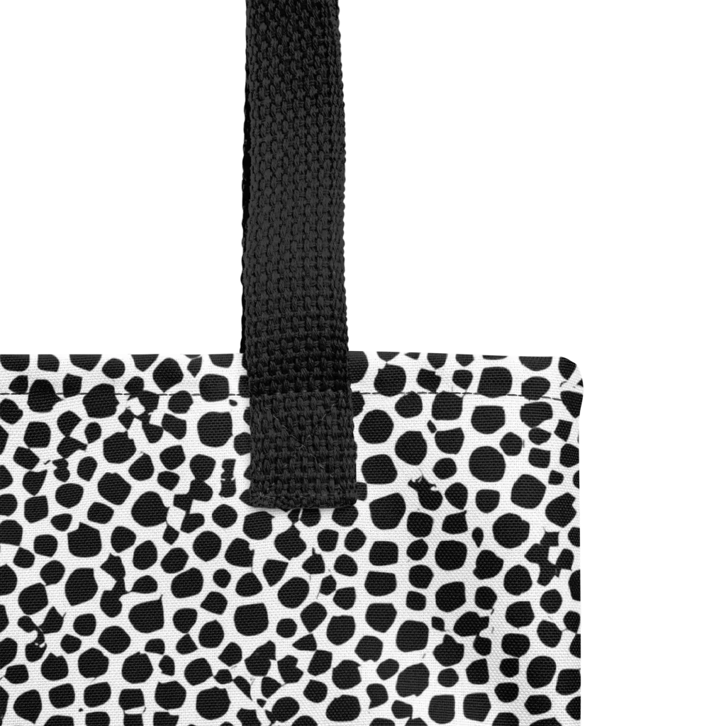 Noir Pebble on Tote Bag — Product details