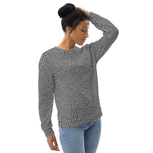 Noir Pebble on a Sweatshirt