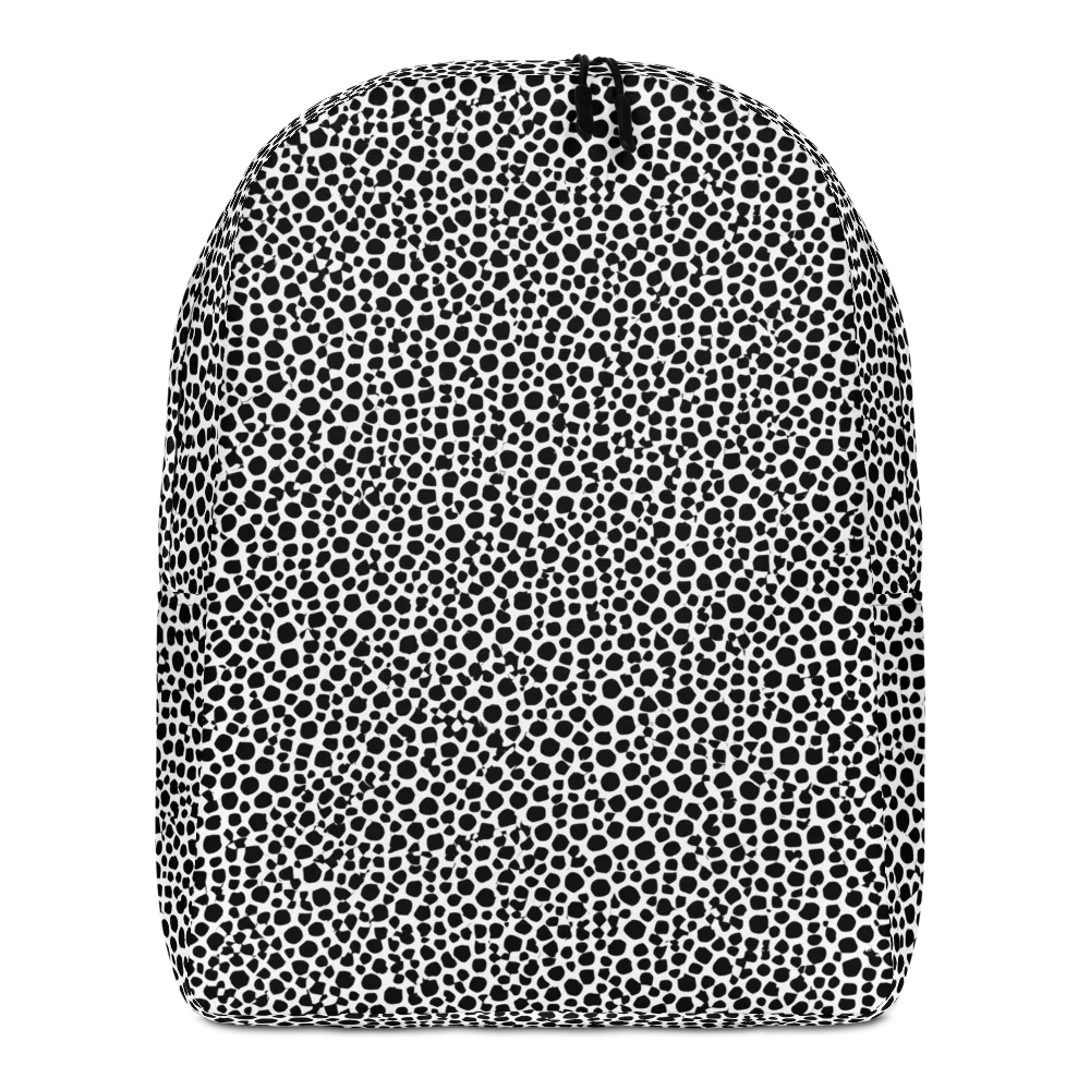 Noir Pebble on Minimalist Backpack — Front