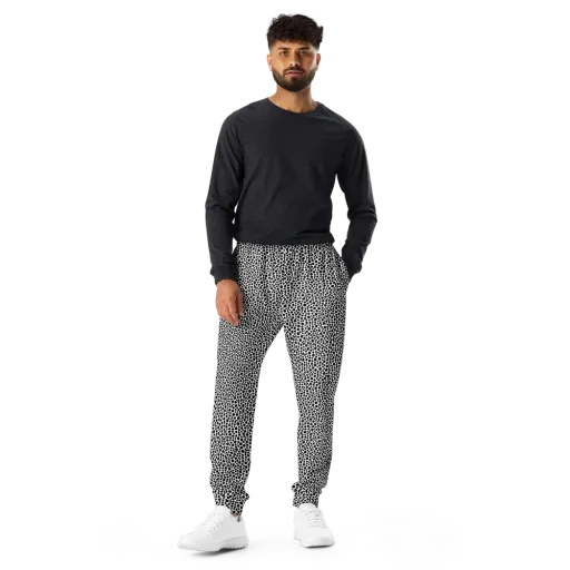 Noir Pebble on a Men's Joggers
