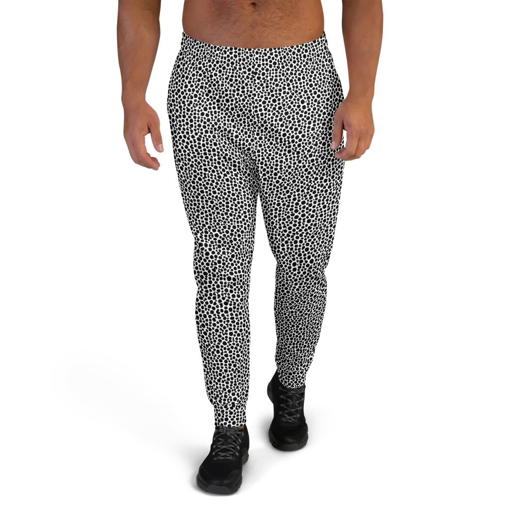 Noir Pebble on Men's Joggers — Front