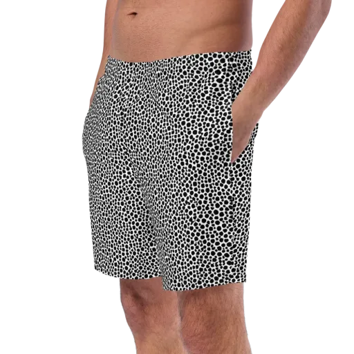 Noir Pebble on a Swim Trunks