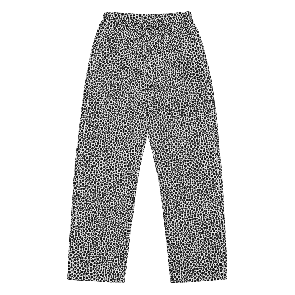 Noir Pebble on Women's Pajama Pants — Front