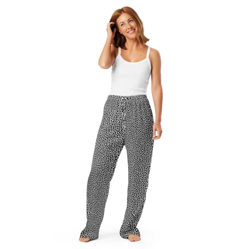 Noir Pebble on a Women's Pajama Pants