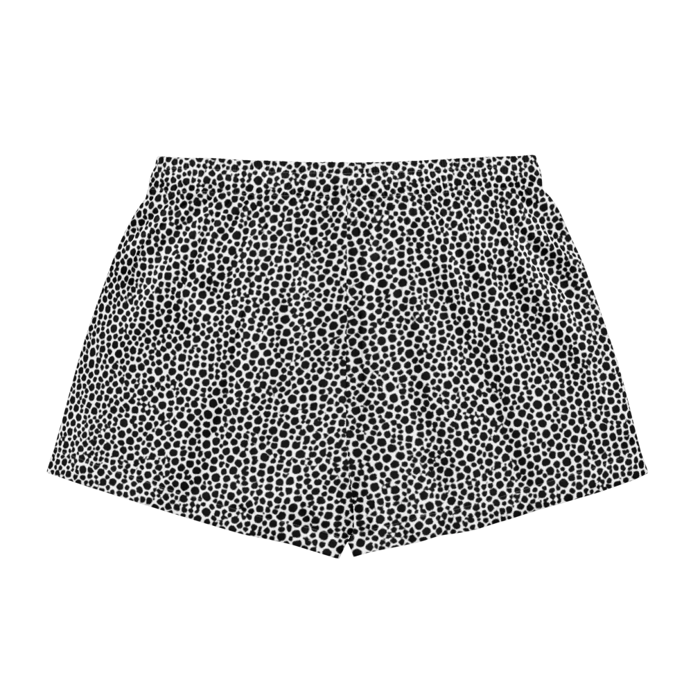 Noir Pebble on Women's Pajama Shorts — Back